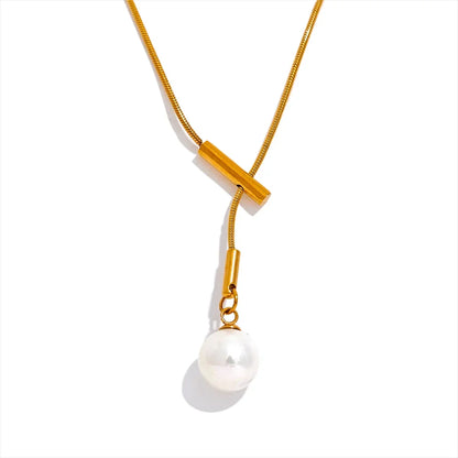 Drop Necklace Pearl