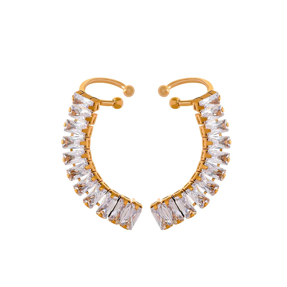 Luxury Zirconia Ear Clips