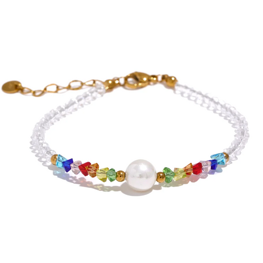 Black Bead Bracelet