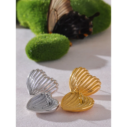 Heart Stud Earrings