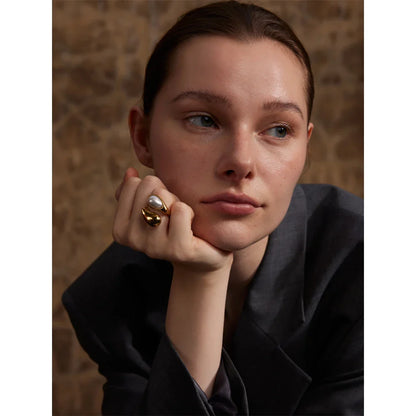 Pearl Gold Ring