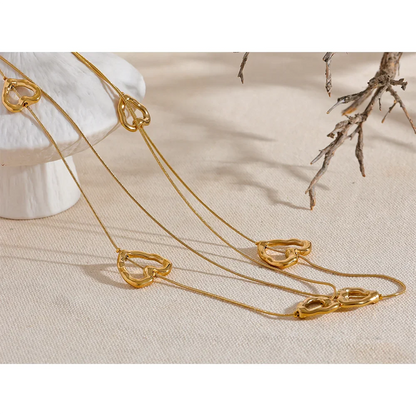 Heart Chain Necklace