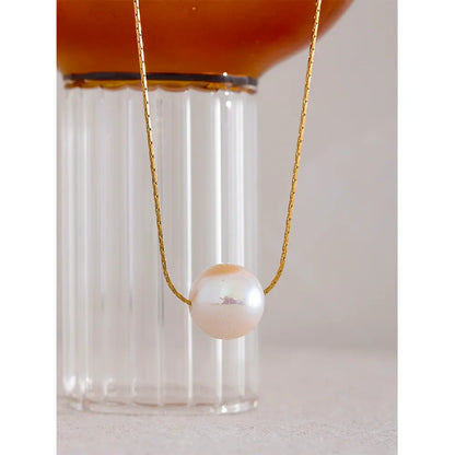 Single Pearl Necklace
