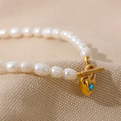 Turquoise Bead Necklace