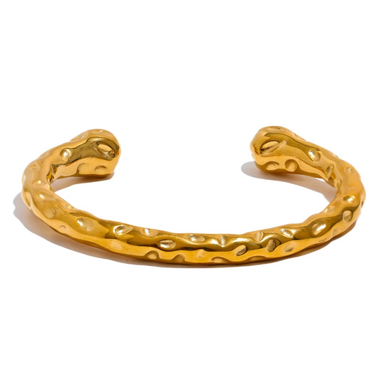 Statement Geometric Open Cuff Bracelet