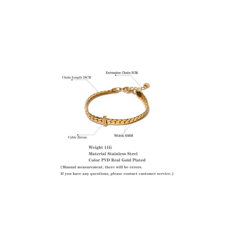 Cuban Link Chain Bracelet