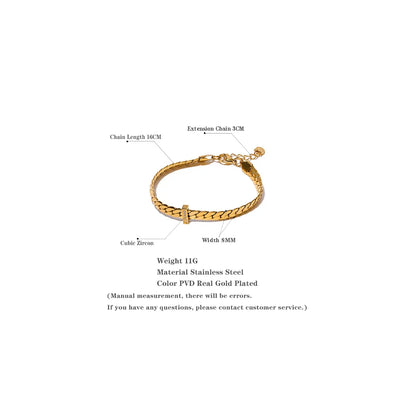 Cuban Link Chain Bracelet