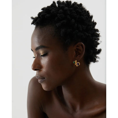 Colorful Stud Earrings