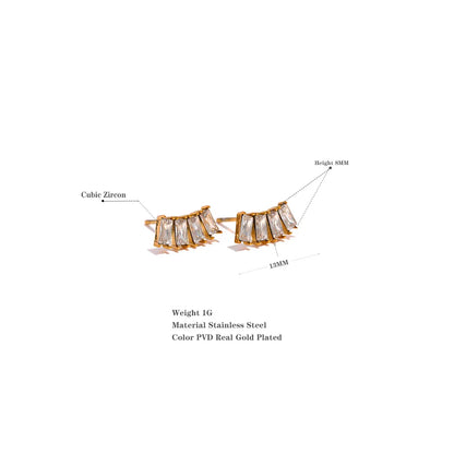 Multicolor earrings