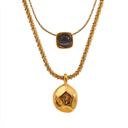 Hexagon Necklace