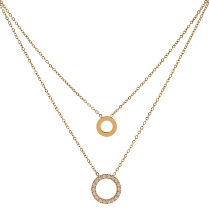 Long Rhinestone Necklace