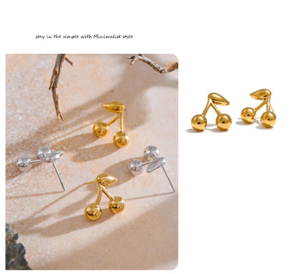 Cherry earrings