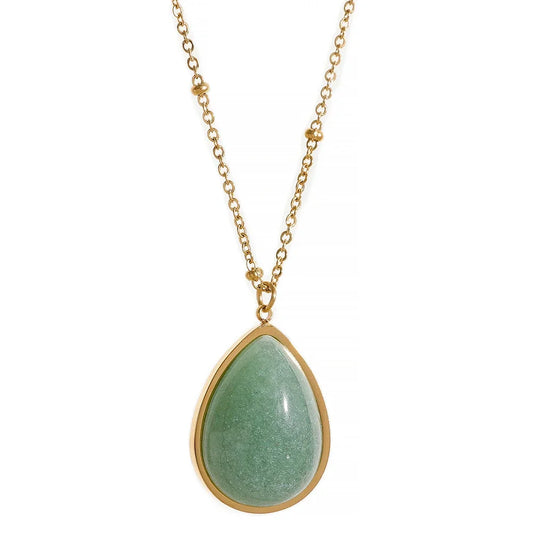 Green Stone Necklace