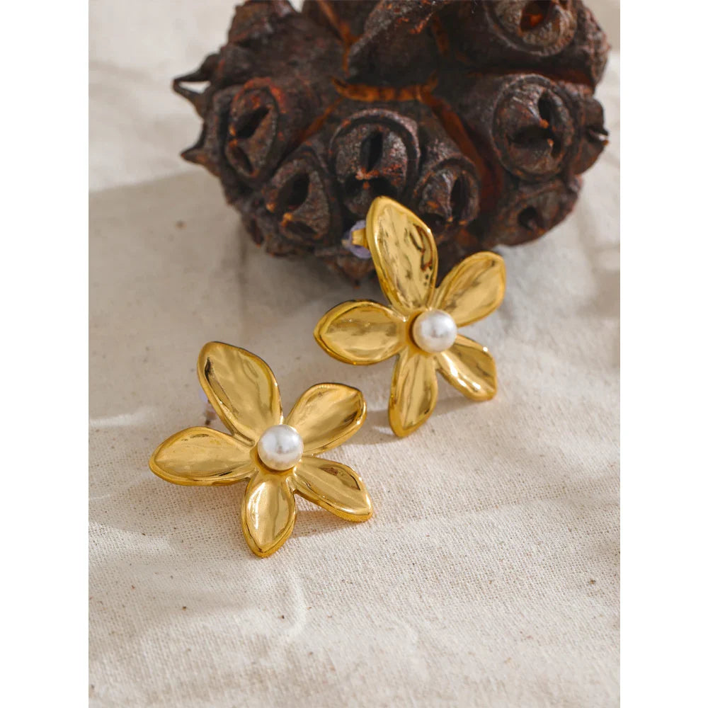 Silver Flower Ring