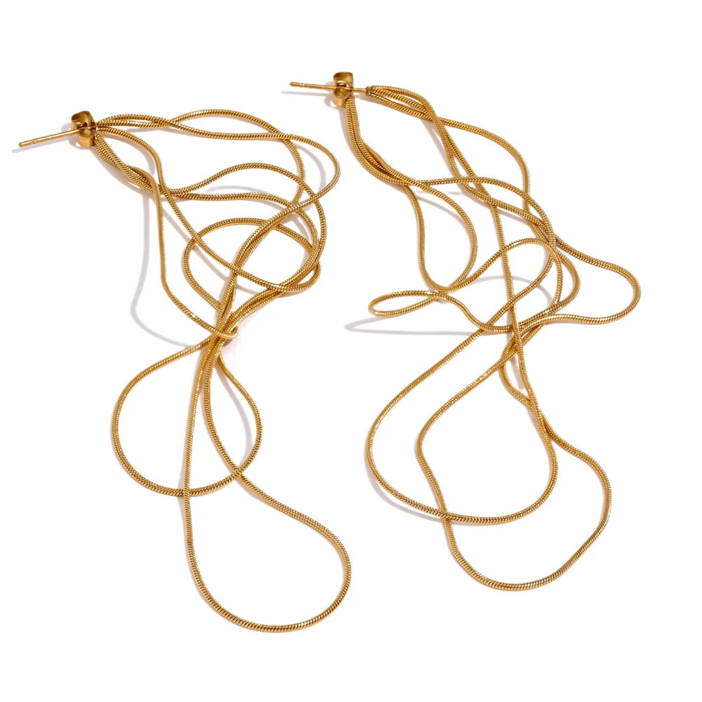 Tassel Hanging Earrings