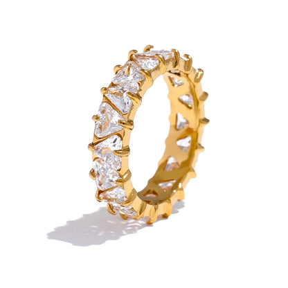 Delicate Bling Zirconia Ring