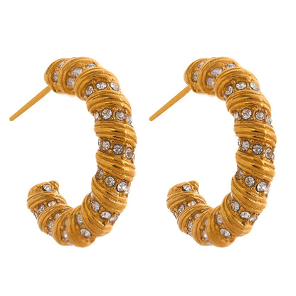 Half Hoop Earrings