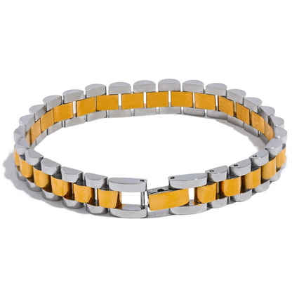 Heavy Metal Chain Bracelet
