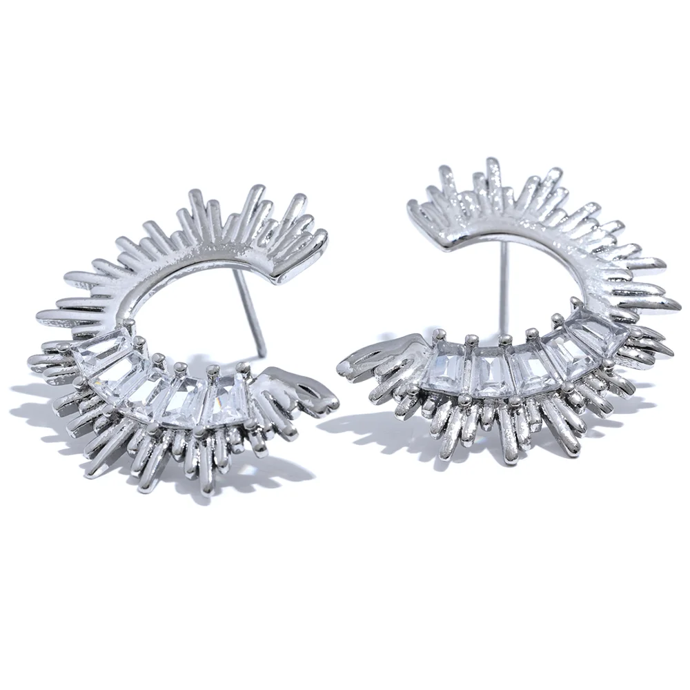Sun Stud Earrings