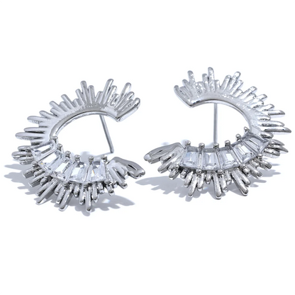 Sun Stud Earrings