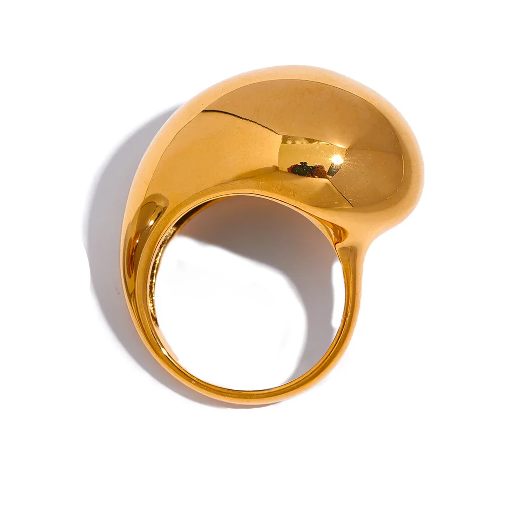Half Empty Chunky Ring