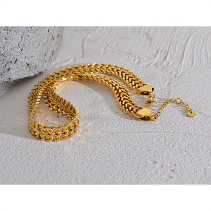 Gold Cuban Chain Necklace