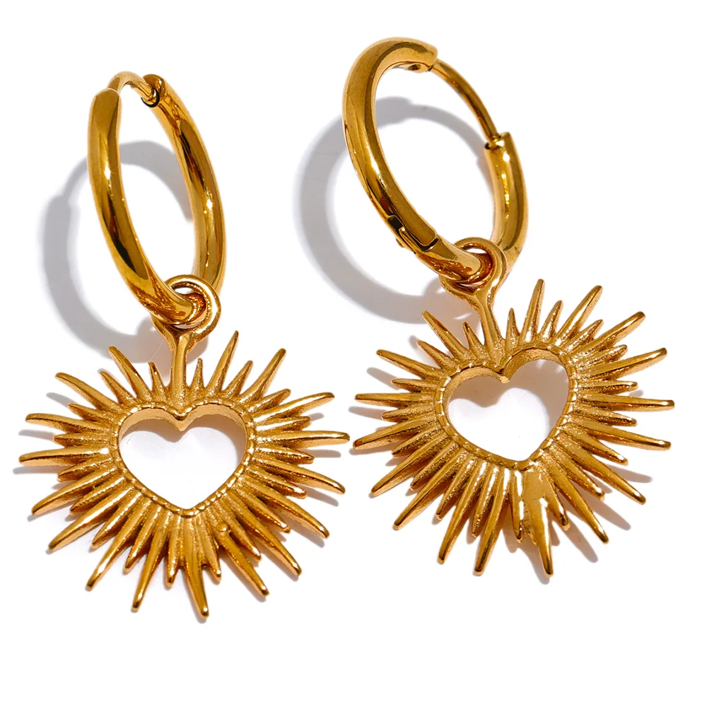 Sun Gold  Drop Earrings