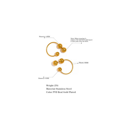 Captive Bead Earrings