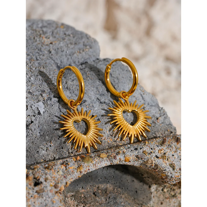Sun Gold  Drop Earrings