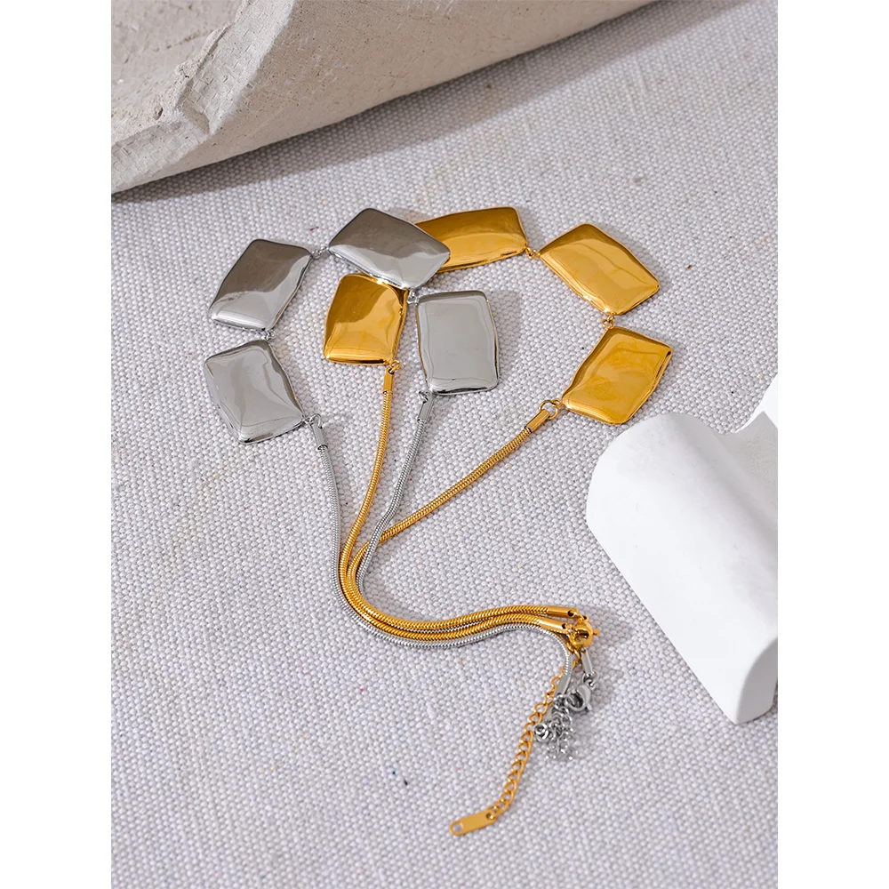 Square Pendant Necklace