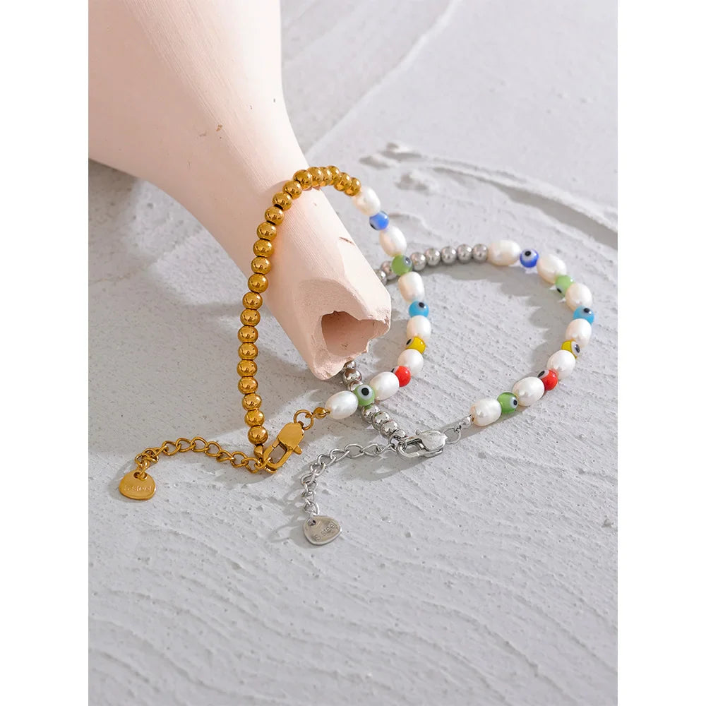 Evil Eye Beaded Bracelet