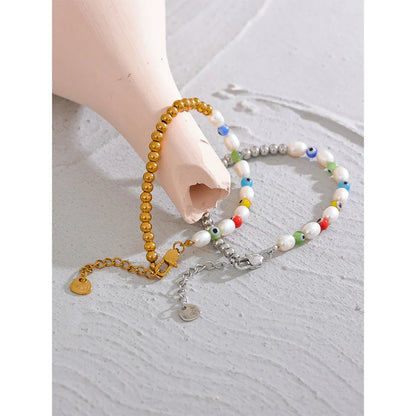 Evil Eye Beaded Bracelet