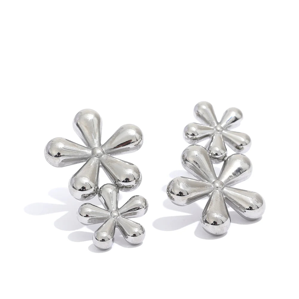 Flower Stud Earrings