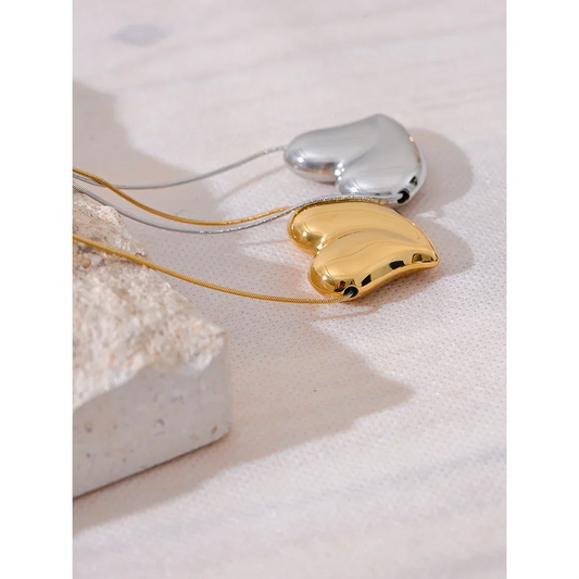 Puffy Heart Necklace