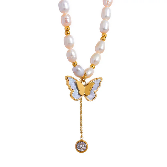 Butterfly Pendant Necklace