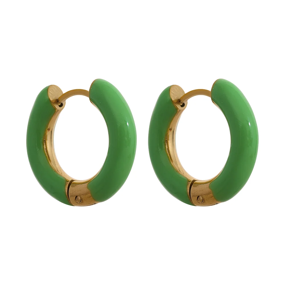 Chunky Hoop Earrings