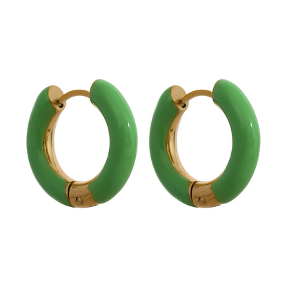 Chunky Hoop Earrings