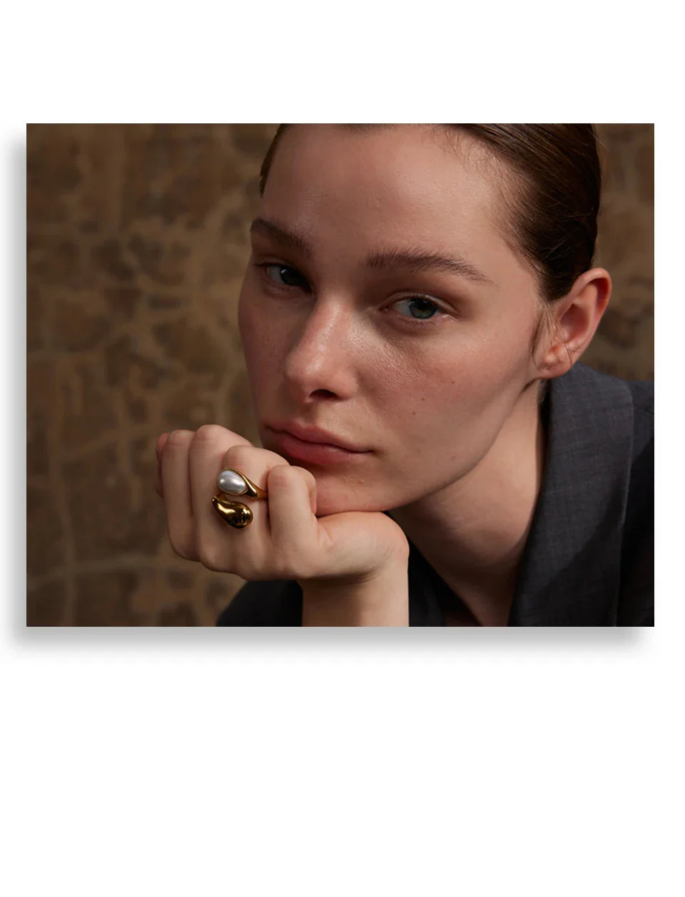 Pearl Gold Ring