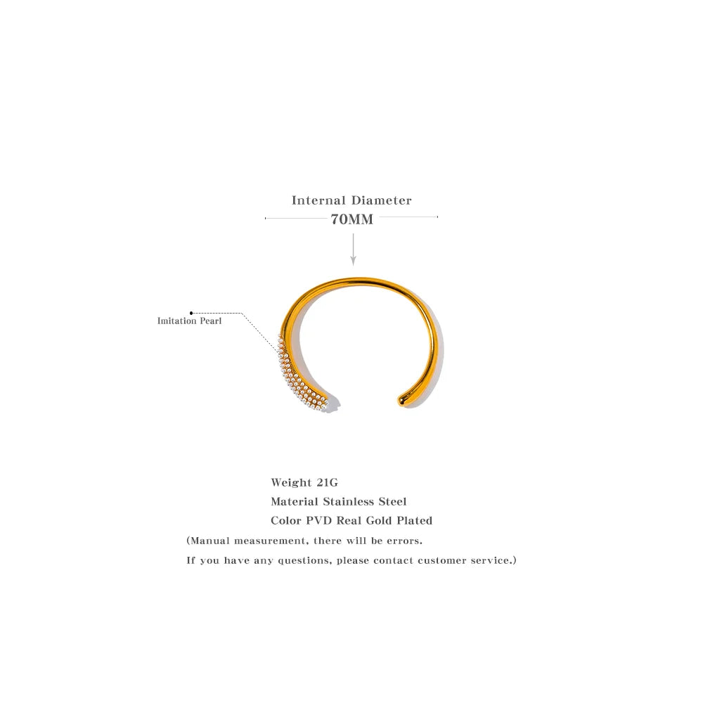Pearl Cuff Bracelet