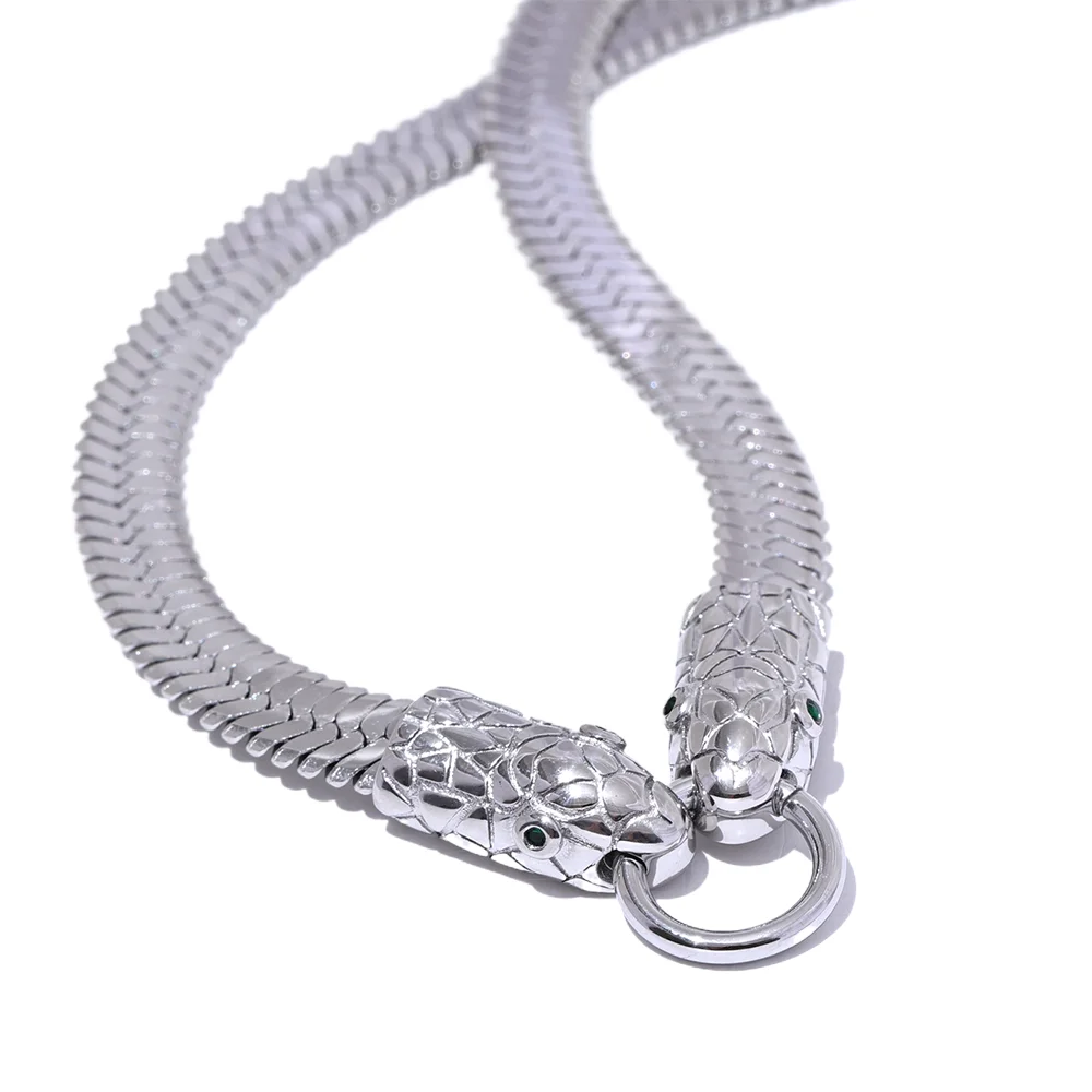 Snake Chain Choker Necklace