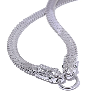 Snake Chain Choker Necklace