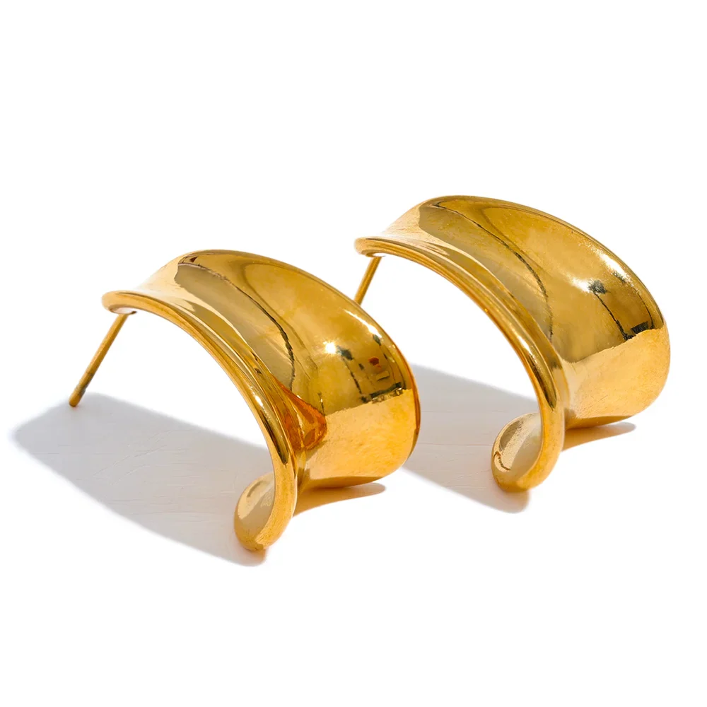 Geometric Stud Earrings
