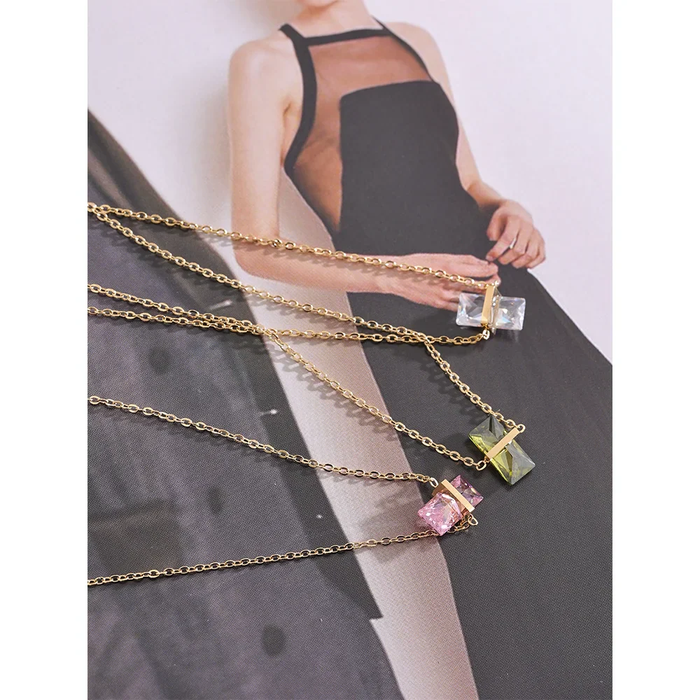 Green and Gold Necklace