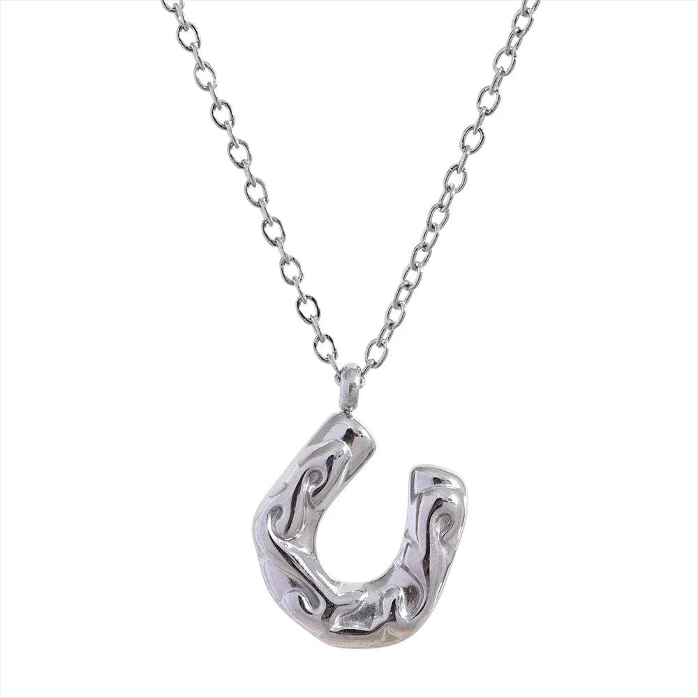 Horseshoe Pendant Necklace