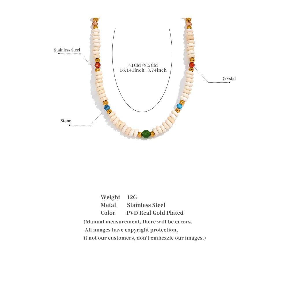 Shell Bead Necklace