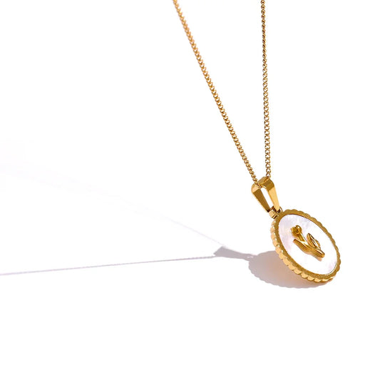 Flower Pendant Necklace