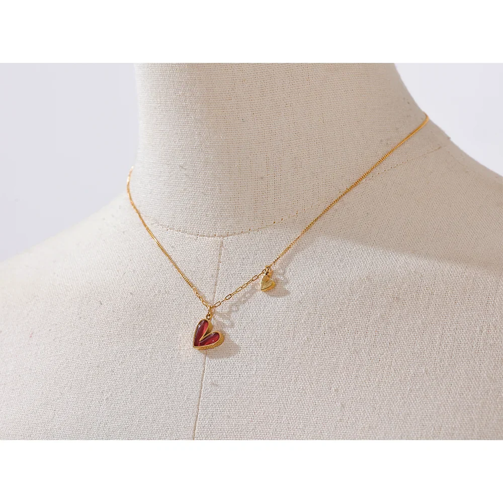 Red Heart Necklace