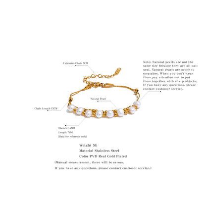 Pearl Bead Bracelet