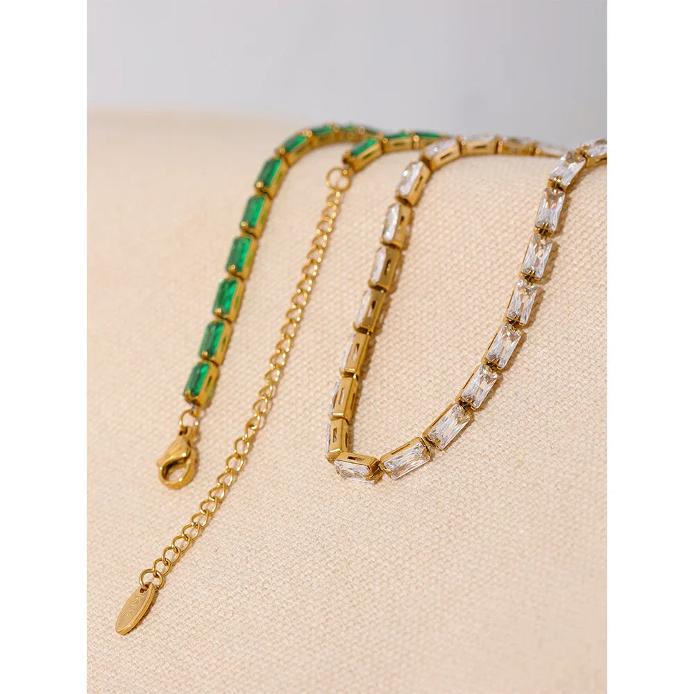 cz Tennis Necklace