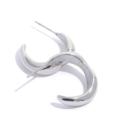 Gold Minimalist Hoop Earrings